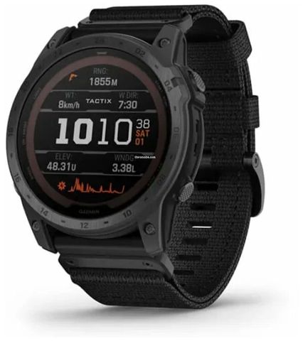 Умные часы Garmin Tactix 7 Pro Ballistics Solar черный (010-02704-20)