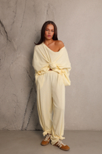 Лонгслив OVER из трикотажа