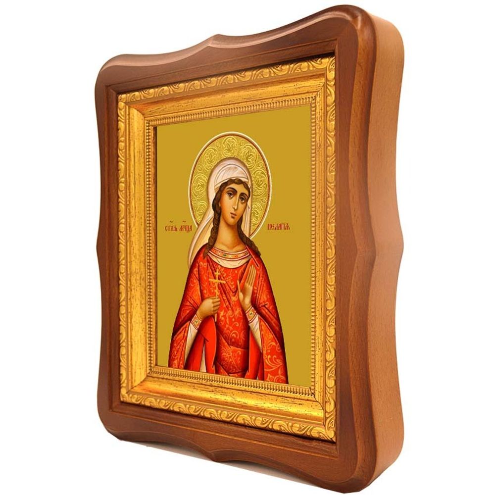 Пелагия Антиохийская святая дева мученица. Икона на холсте.