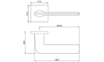 Ручка ADDENBAU Q567 SWEEP BLACK