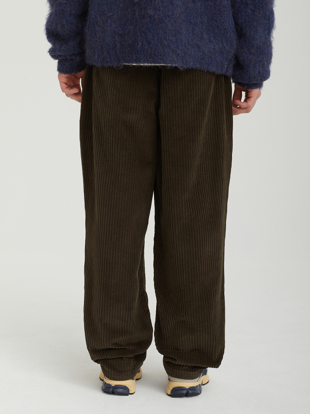 Мужские Брюки Cord Tucked