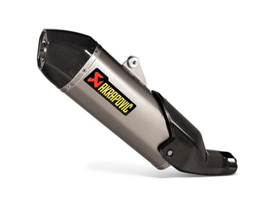 S-D9SO19-HJAT AKRAPOVIC SILENCER SLIP-ON TITANIUM (DSRT X)