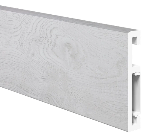 Напольный плинтус ПВХ Foresta Grace Дуб Оптина FG 003 2000х70х13 мм