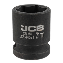 Головка ударная 1/2'', 21мм (6гр.) JCB JCB-44521