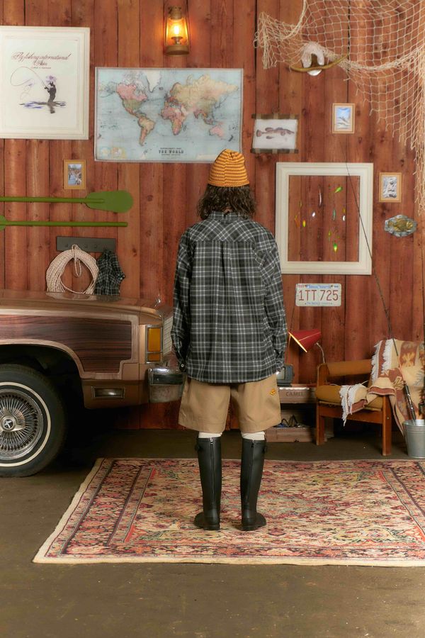 Рубашка Human Flannel Black - фото 10