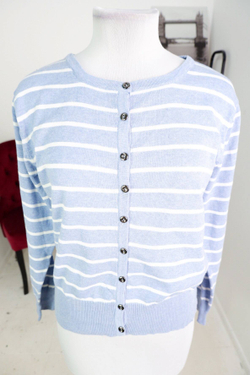 Кардиган Atmosphere в полоску, маркировка 38, визуально на 44 размер