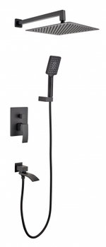 Душевая система Grocenberg GB5007 Черный матовый