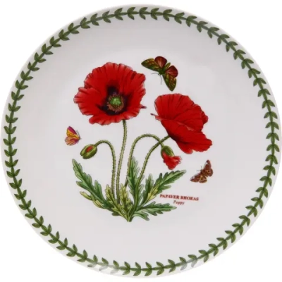 Тарелка керамическая «Цветочная грация» 26см, маки