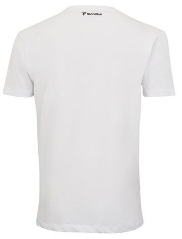 Мужская теннисная футболка Tecnifibre Padel Tee - белый
