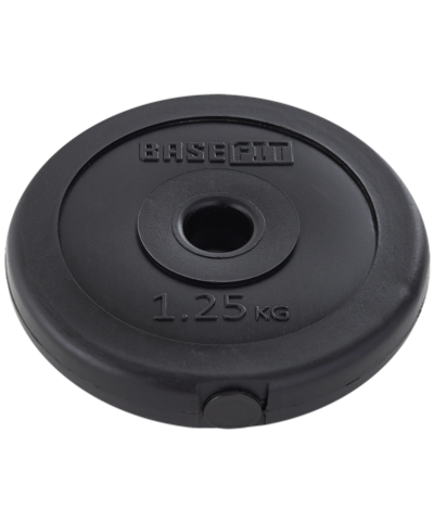 Диск пластиковый BB-203 d=26 мм, черный, 1,25 кг