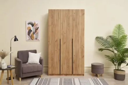 Шкаф 3-х створчатый Тивина дуб золотой