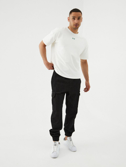 Джоггеры карго джинсовые. Асфальт