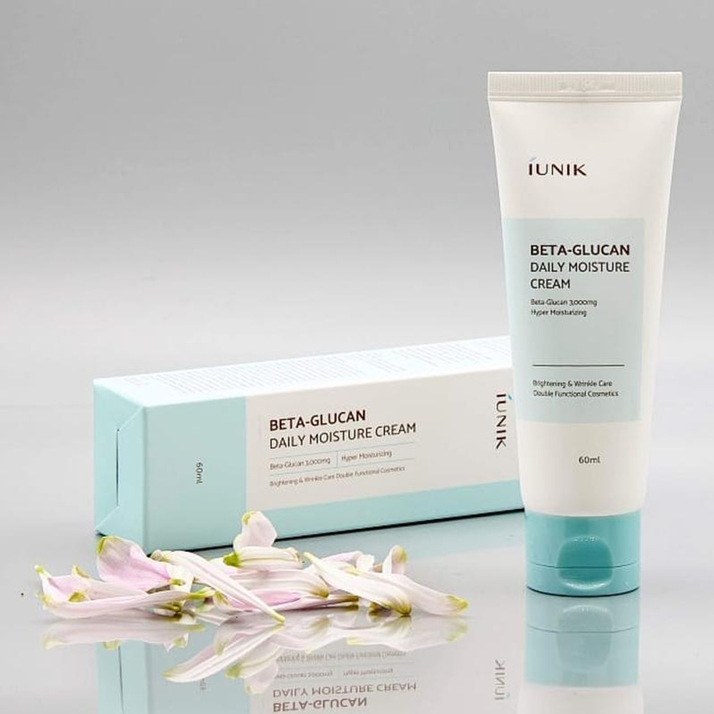 IUNIK Beta Glucan Daily Moisture Cream увлажняющий крем для лица с бета-глюканом