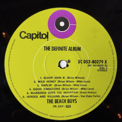 Винтажная виниловая пластинка LP The Beach Boys The Definite Album (Holland 1970)
