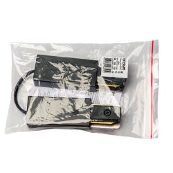 UBX-Q122 G25 BLACK 1 POLYBAG Соединитель для 2-х шинопроводов типа G. гибкий. Однофазный. Черный. ТМ Volpe