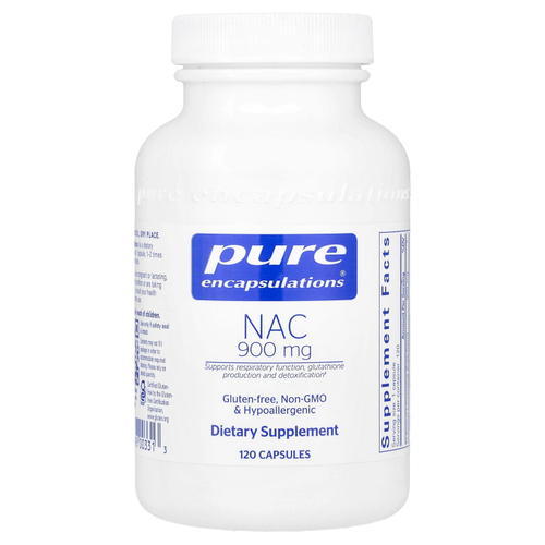 Pure Encapsulations, NAC, 900 мг, 120 капсул