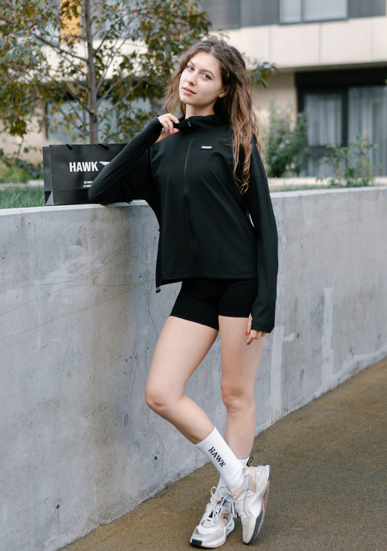 ВЕТРОВКА HAWK  (черный)