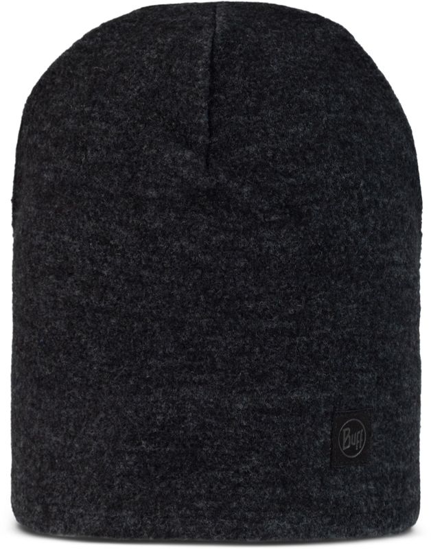 Шапка Buff Merino Fleece Hat Black Фото 2