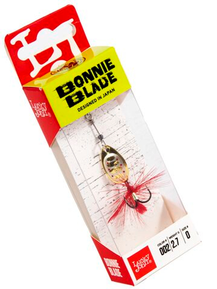 Блесна вращающаяся Lucky John BONNIE BLADE 0 02.7г 002 в блистере