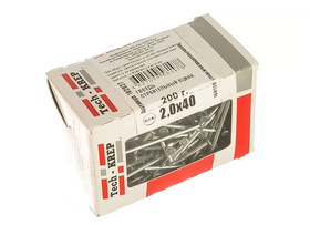 Гвоздь Tech-krep оцинкованный, строительный, 2х40, 200 г