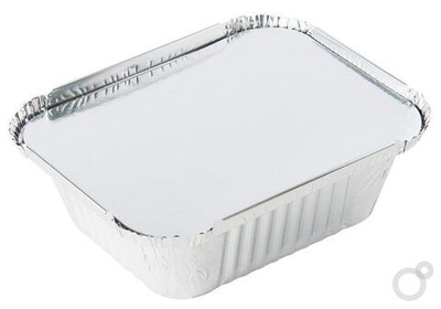 Касалетка 148*123*40мм, 440мл алюмин. 100шт/уп 1200шт/кор (О)