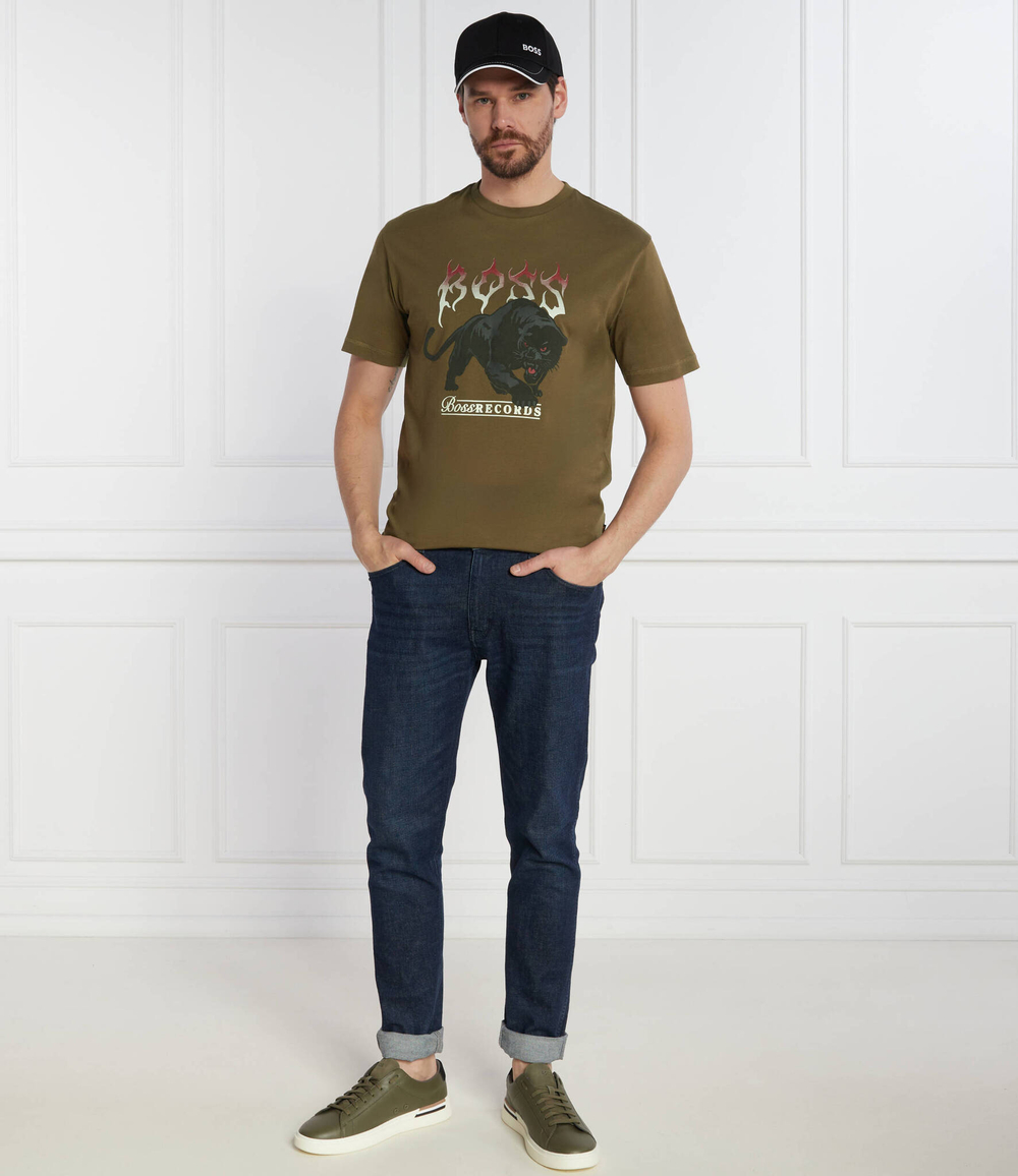 Футболка TeePantera BOSS ORANGE - хаки(50510223)