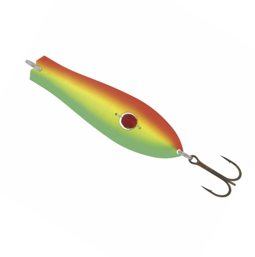 Блесна Kuusamo Professor 2 90/26 с камнем, цвет GR/FYe/FR-S UV