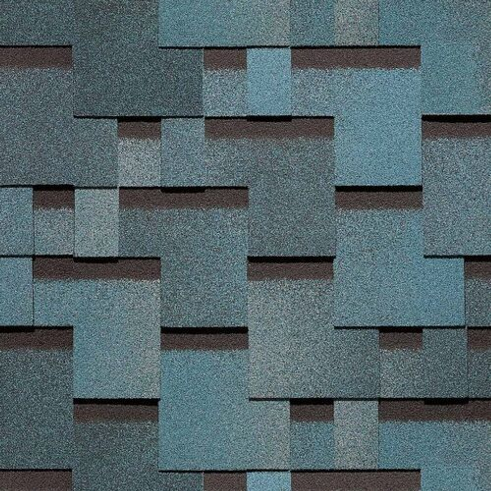 Гибкая черепица Döcke PIE PREMIUM/ ГРАНАДА/Голубика