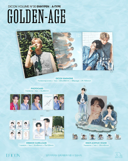 ENHYPEN - DICON VOLUME Nº30 SPECIAL EDITION [A - TYPE] GOLDEN AGE | с подарком