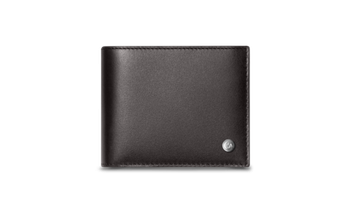 Кошелек Carandache Haute Maroquinerie черный натуральная кожа 10 отделений для карт (6209.009)