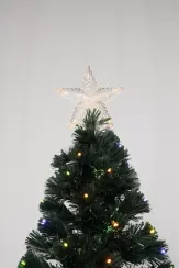 Оптоволоконная елка с LED лампочками Праздничная 300 см., пвх, контроллер (Т2206В-300)