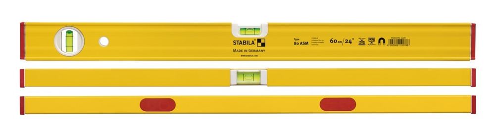 Ватерпас Stabila тип 80АSM 60 см 19178