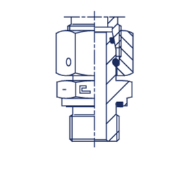 Штуцер FNE DL15 22х1.5