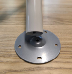 Ножка металлическая "Bordsben" для стола, 70 см, белый