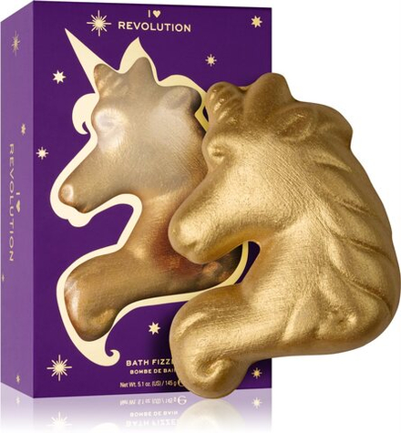 I Heart Revolution Bath Fizzer Midnight Unicorn - шарики для ванны /   145  g  / GTIN 5057566529969