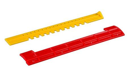 Летковый заградитель на нижний леток с отверстиями "Цветные" (пластик)