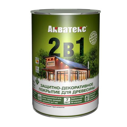 Защитно-декоративное покрытие АКВАТЕКС 2в1
