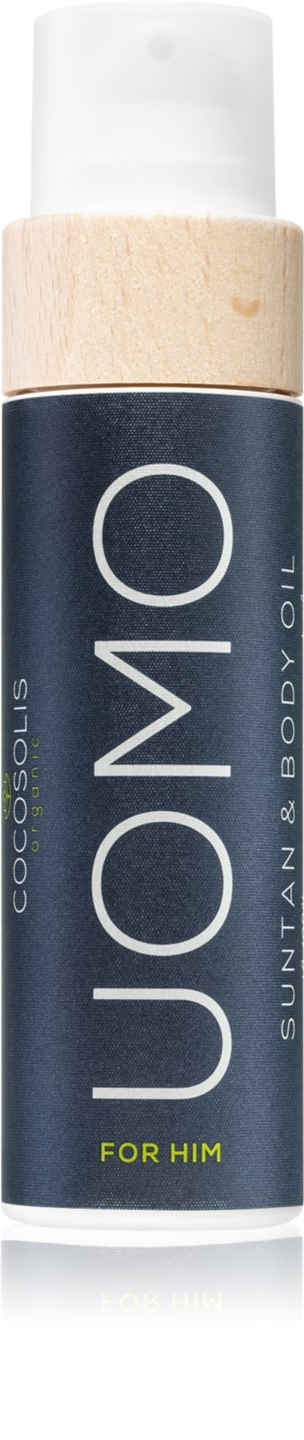 COCOSOLIS UOMO - ухаживающее масло для дубления основы защитного фильтра /  dla mężczyzn Black Coconut 110  ml  / GTIN 3800500519821