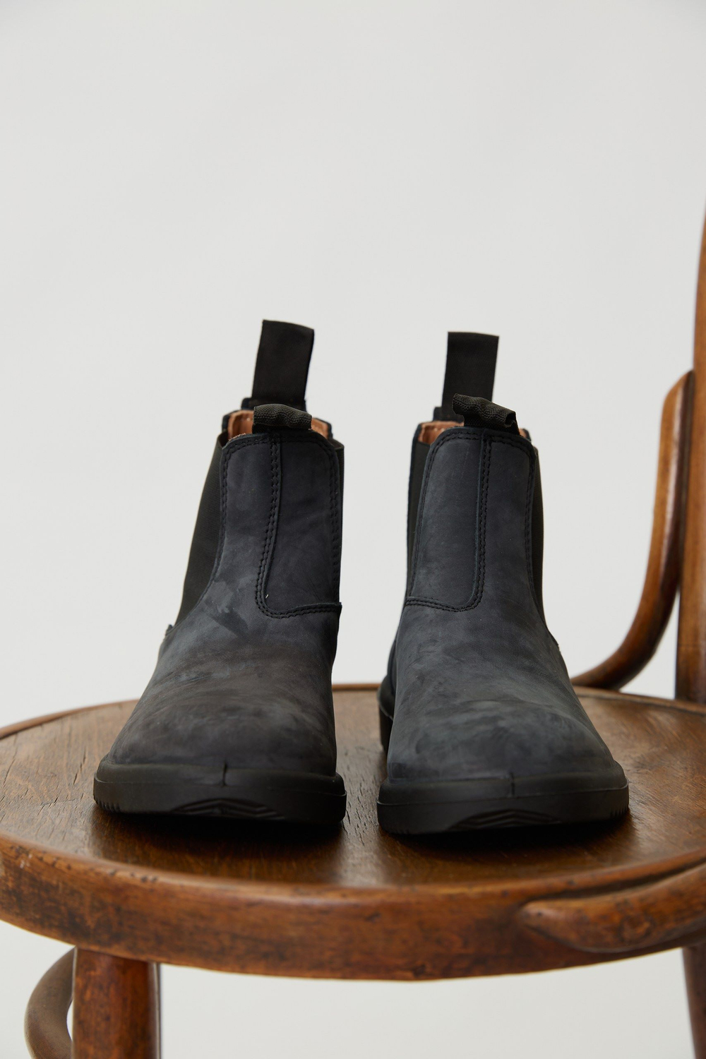 Челси из синего нубука