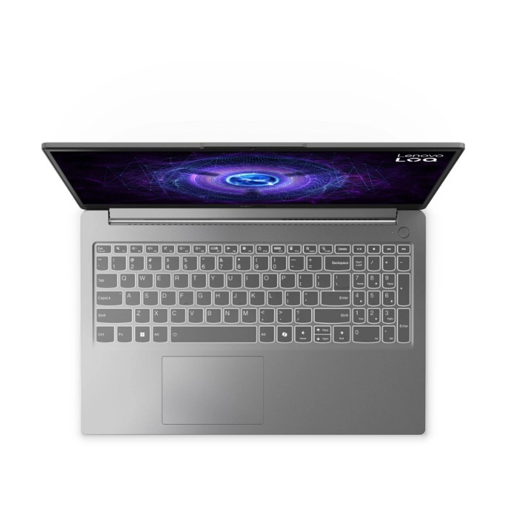Ноутбук Lenovo LOQ 15IAX9E Core i5 12450HX 16Gb SSD512Gb RTX 3050 6Gb 15.6" IPS FHD (1920x1080) noOS, grey
