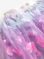 Футболка и юбка в комплекте для девочки Next E15-592, Розовый, Белый