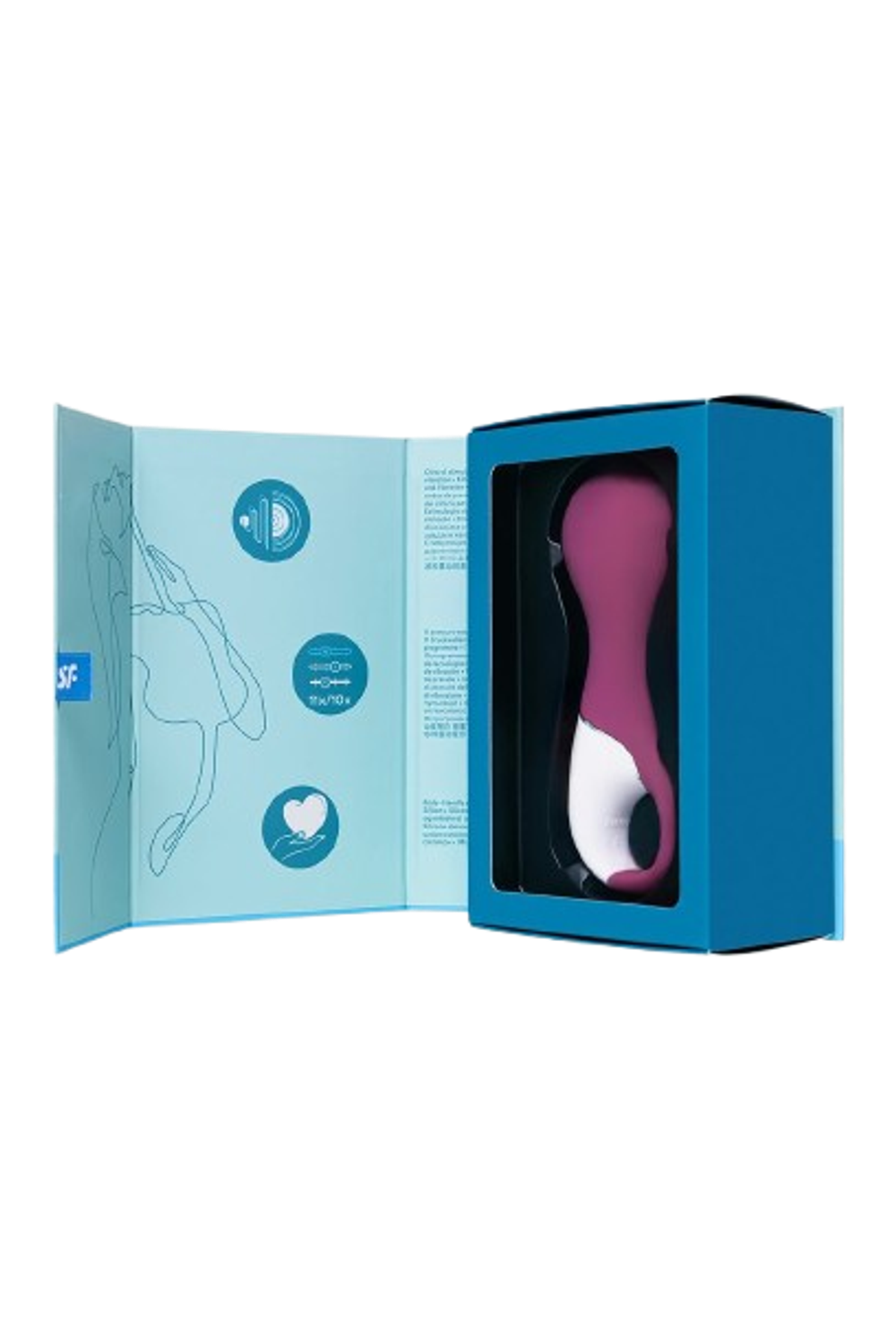 Воздушный стимулятор клитора с вибрацией Satisfyer Lucky Libra