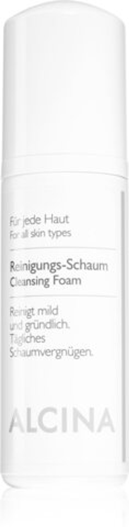 Alcina For All Skin Types - очищающая пенка с пантенолом /   150  ml  / GTIN 4008666342867