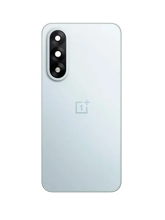 Задняя крышка для Oneplus Nord 5 голубая (Dry Ice) со стеклом камеры