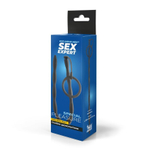 Черный стимулятор уретры-катетер Sex Expert