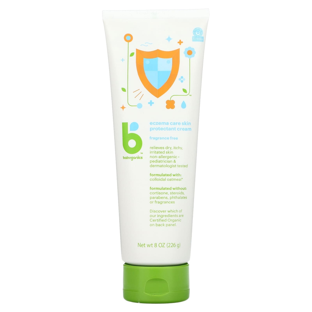 Babyganics, Крем для защиты кожи от экземы, без отдушек, 226 г (8 унций)