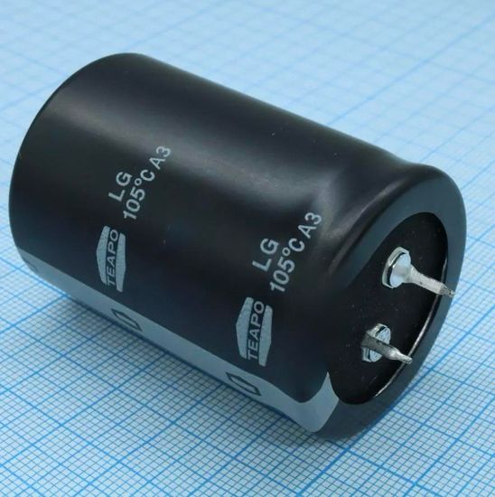 Конденсатор электролитический 22000мкФ 25в 105°С LG / 30х50 / Teapo