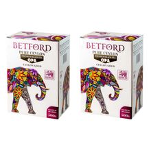 Чай черный Betford крупнолистовой OPA 500 г, 2 шт
