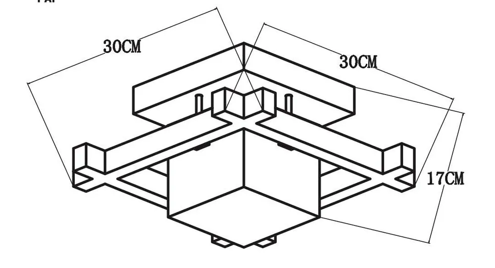 Потолочный светильник Arte Lamp WOODS