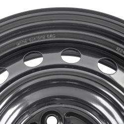 Диск штампованный R15 6J 4x100/60.1 ET36 GANZ Black GRN15020